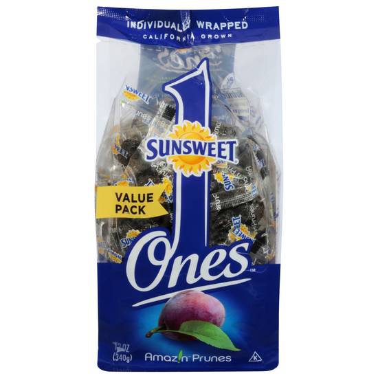 Sunsweet Ones Value pack Individually Wrapped Prunes