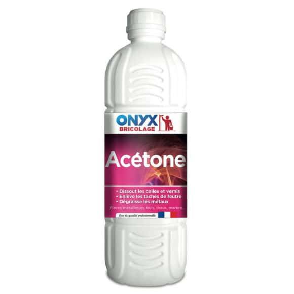 Onyx - Acétone dissolvant spécial colle et vernis (1L)