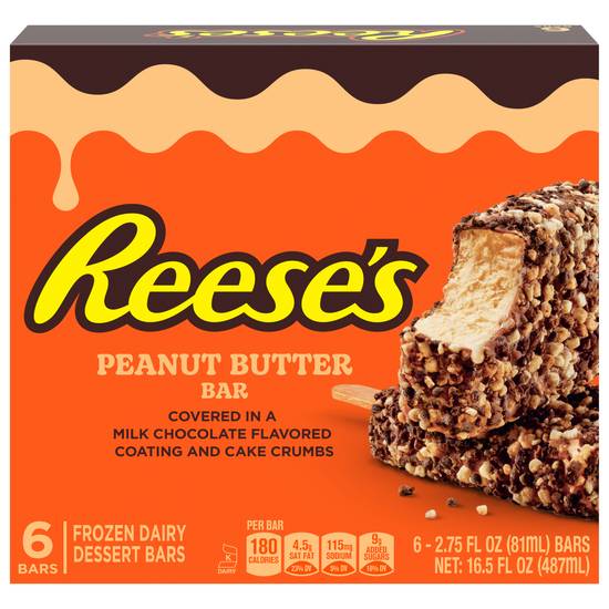 Good Humor Reese's Peanut Butter Dessert Bars (6 ct)