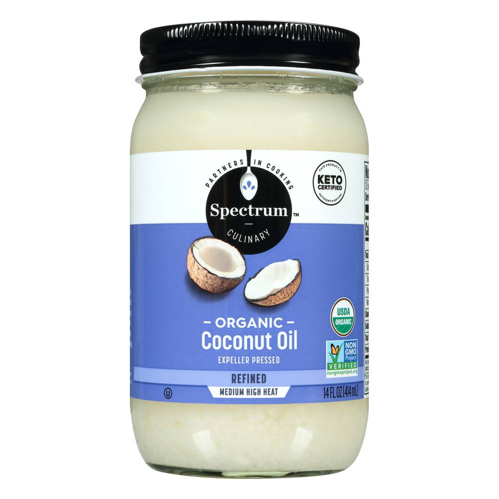 Spectrum Culinary Organic Refined Coconut Oil