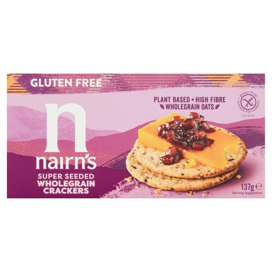 Nairn's Super Seeded Wholegrain Crackers