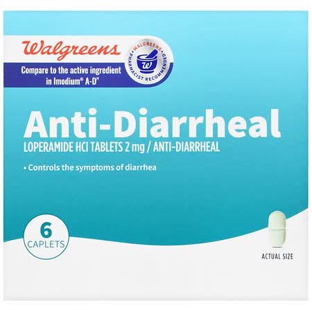 Walgreens Anti-Diarrheal Caplets