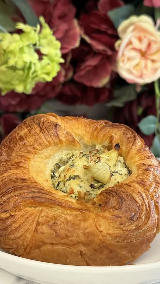Spinach Artichoke Croissant