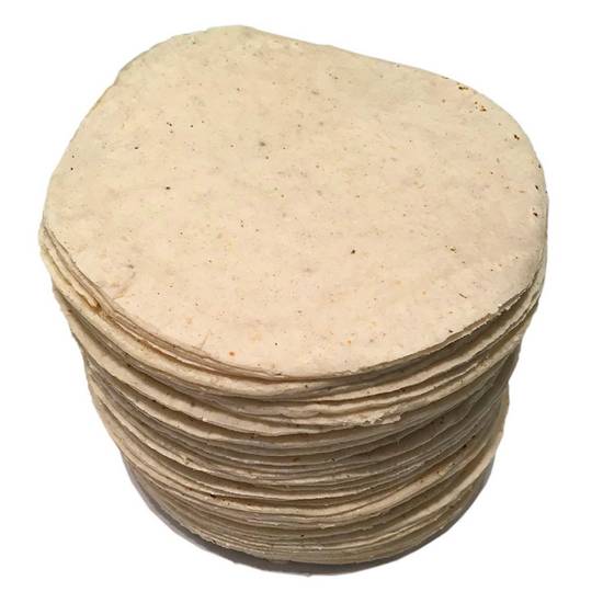 Tortilla taquera blanca (a granel)