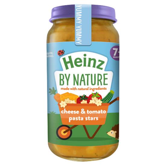 Heinz Nature Cheese & Tomato Pasta Stars 7+ Months (200g)