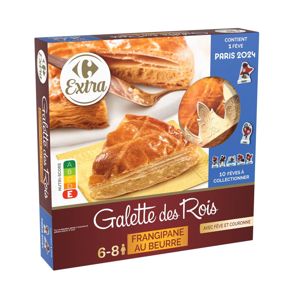 Carrefour Extra - Galette des rois frangipane (600g)