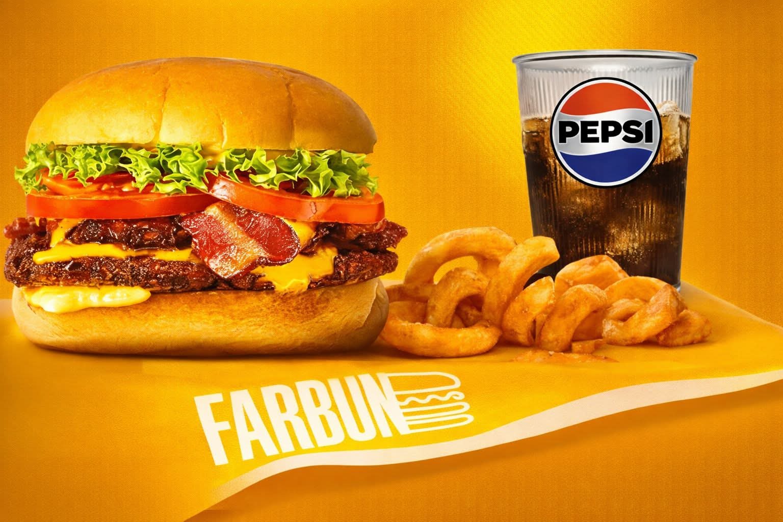 Bacon Bun Burger 🥓 (Beef )