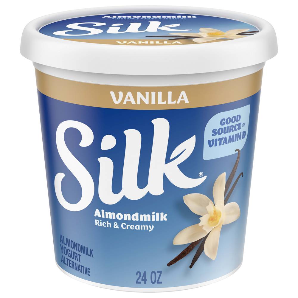 Silk Almond Milk Yogurt Alternative, Vanilla (1.5 lbs)