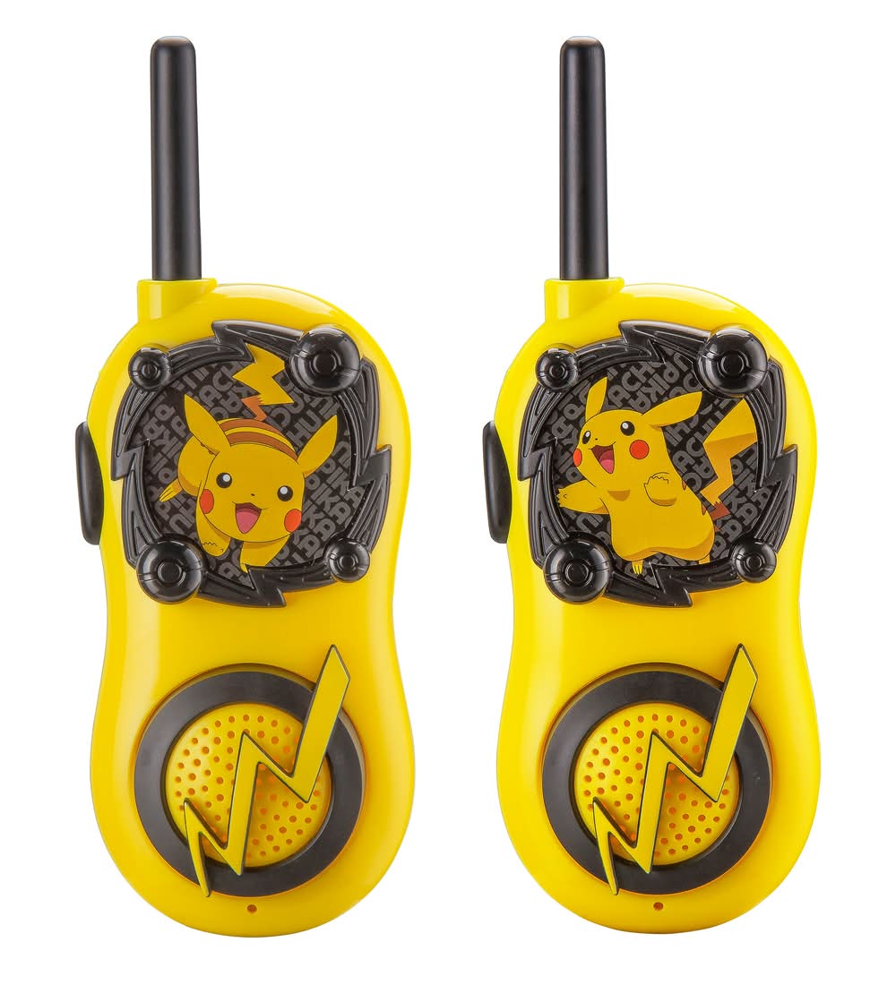 Pokémon Pikachu Walkie Talkies Long Range 2 Way Radios (2 ct)