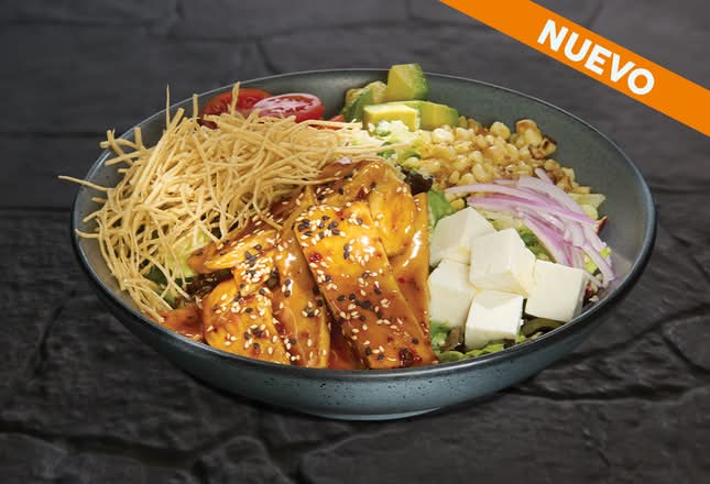 Ensalada con Pechuga Spicy