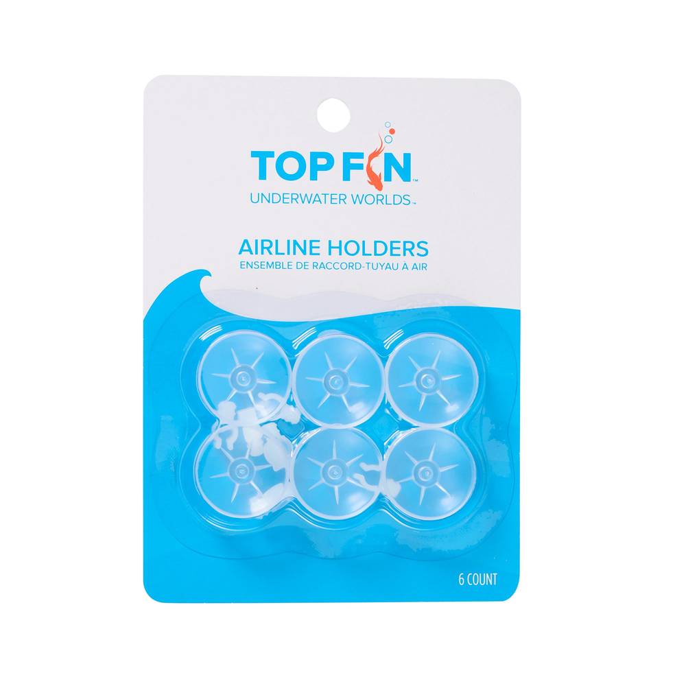 Top Fin Aquarium Airline Holders (6 ct)