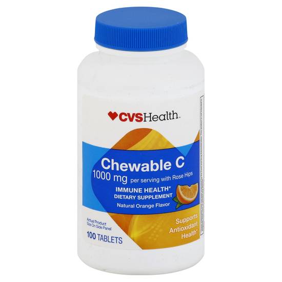 Cvs Chewable C 1000 mg (orange)