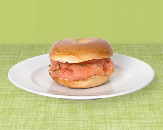 Cream Cheese and Lox Bagel