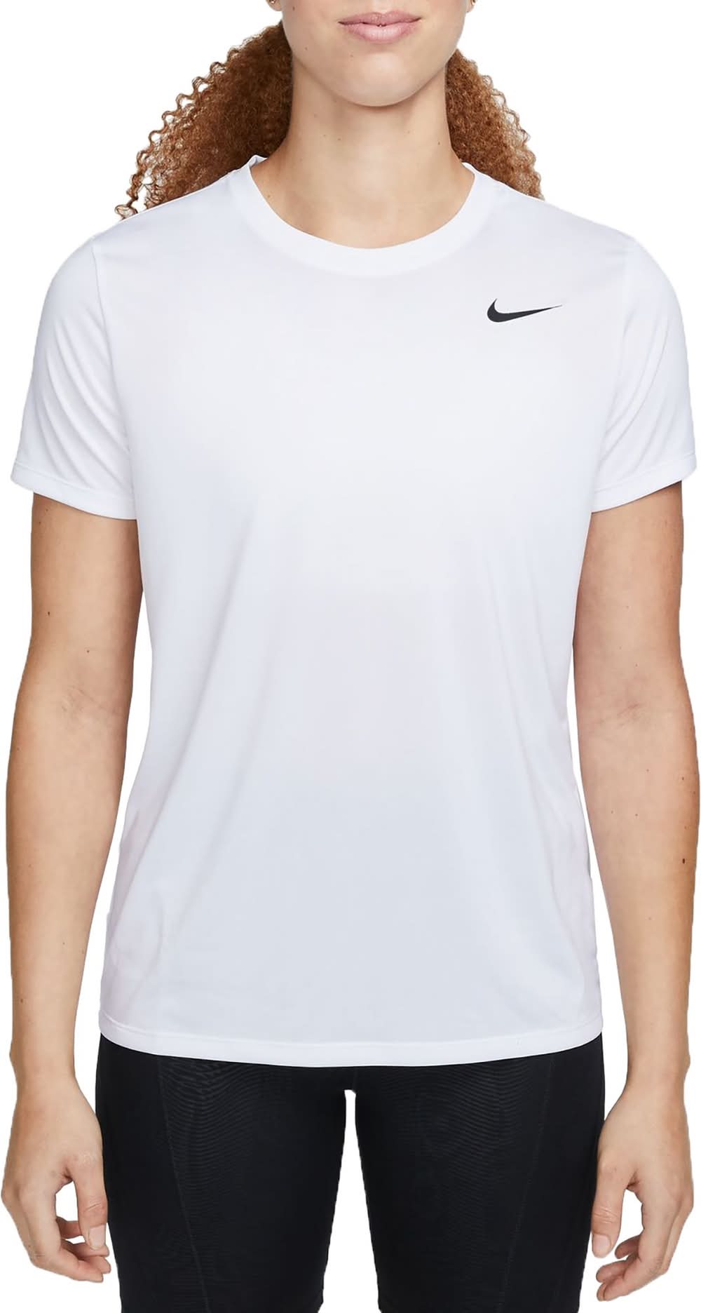 Nike Women's Dri-FIT Legend T-Shirt (White, XS)