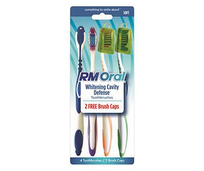 Rm Oral Whitening Cavity Defense Soft Toothbrush