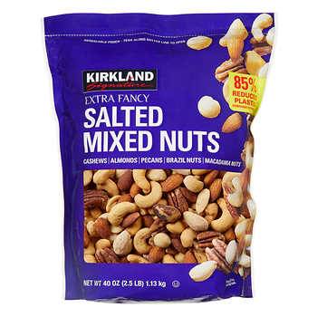 Kirkland Signature Extra Fancy Mixed Nuts, Salted (40 oz)