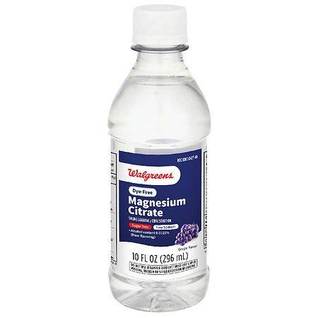 Walgreens Magnesium Citrate Grape (10 fl oz)