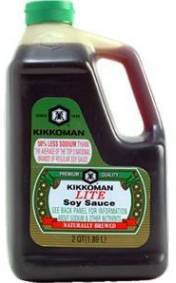 Kikkoman - Lite Soy Sauce (Less Sodium) - 64 oz (6 Units per Case)