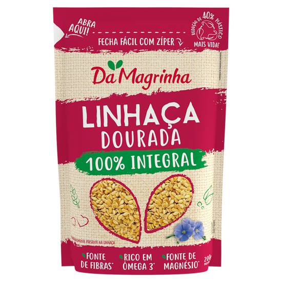 Da Magrinha · Linhaça dourada integral (200 g)