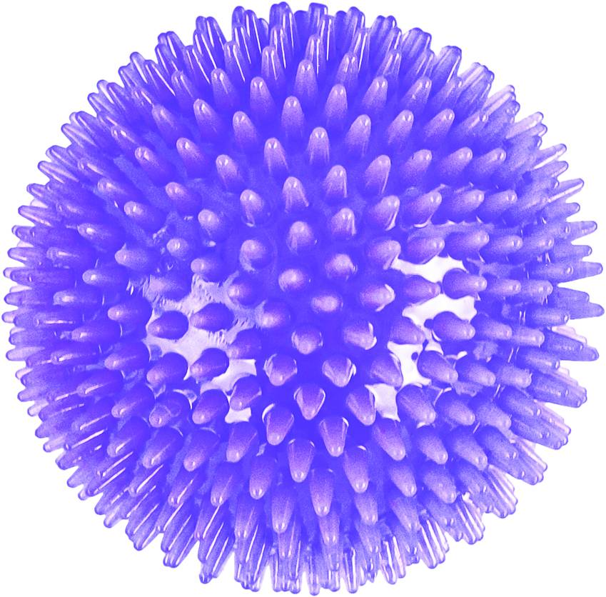 Play On Dog Toy Light Up Spike Ball, Assorted (4 ct)
