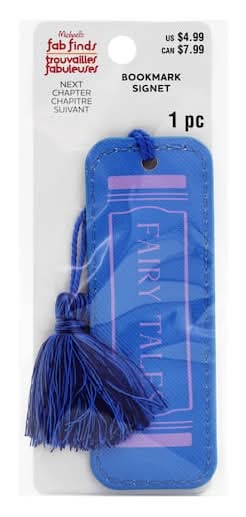 Next Chapter Blue Fairy Tales Bookmark With Tassel By Fab Finds