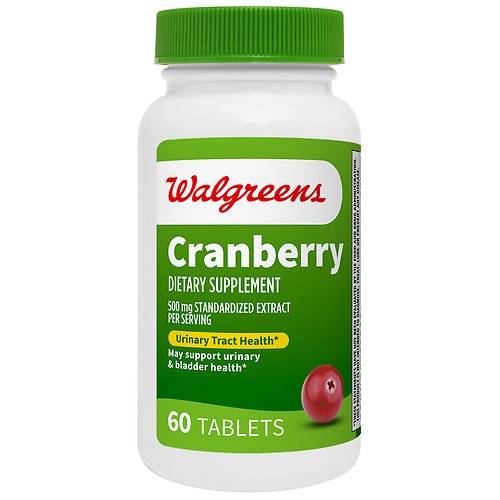 Walgreens Cranberry Standardized Extract, 500 mg - 60.0 ea
