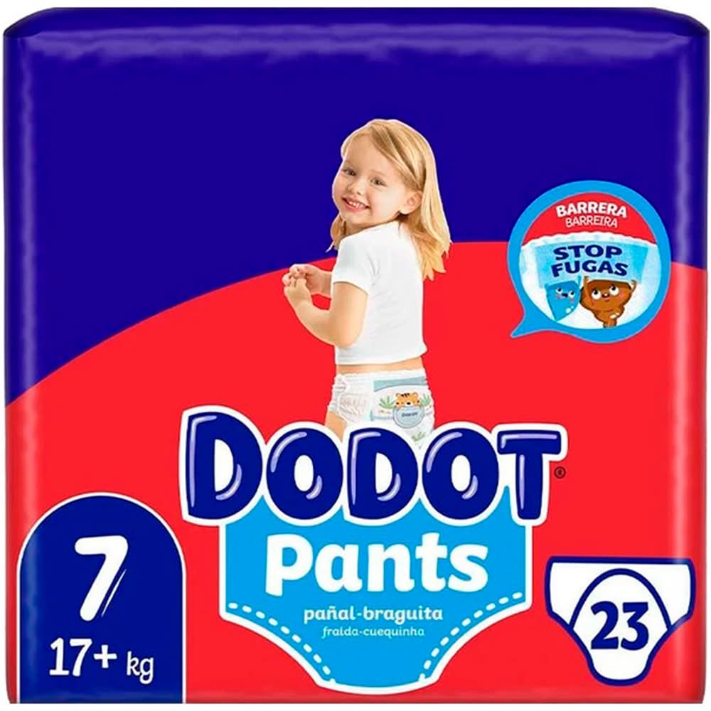 Dodot - Fralda cueca T7 | +17 kg, 23 unidades