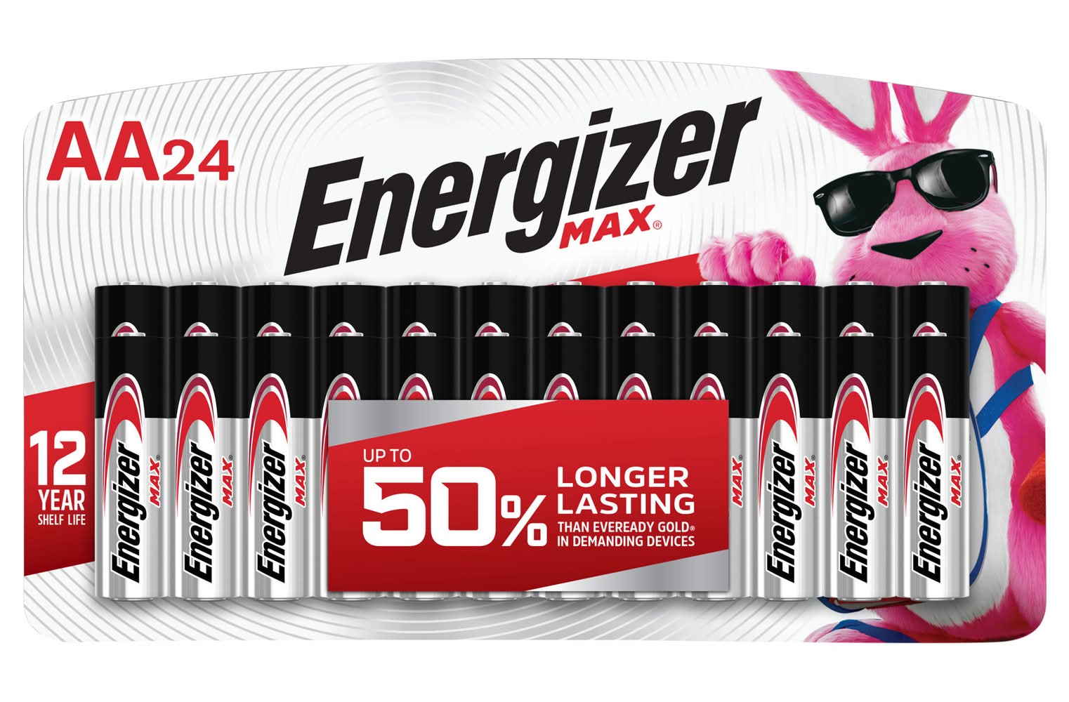 Energizer Max Aa Alkaline Batteries (24 ct)