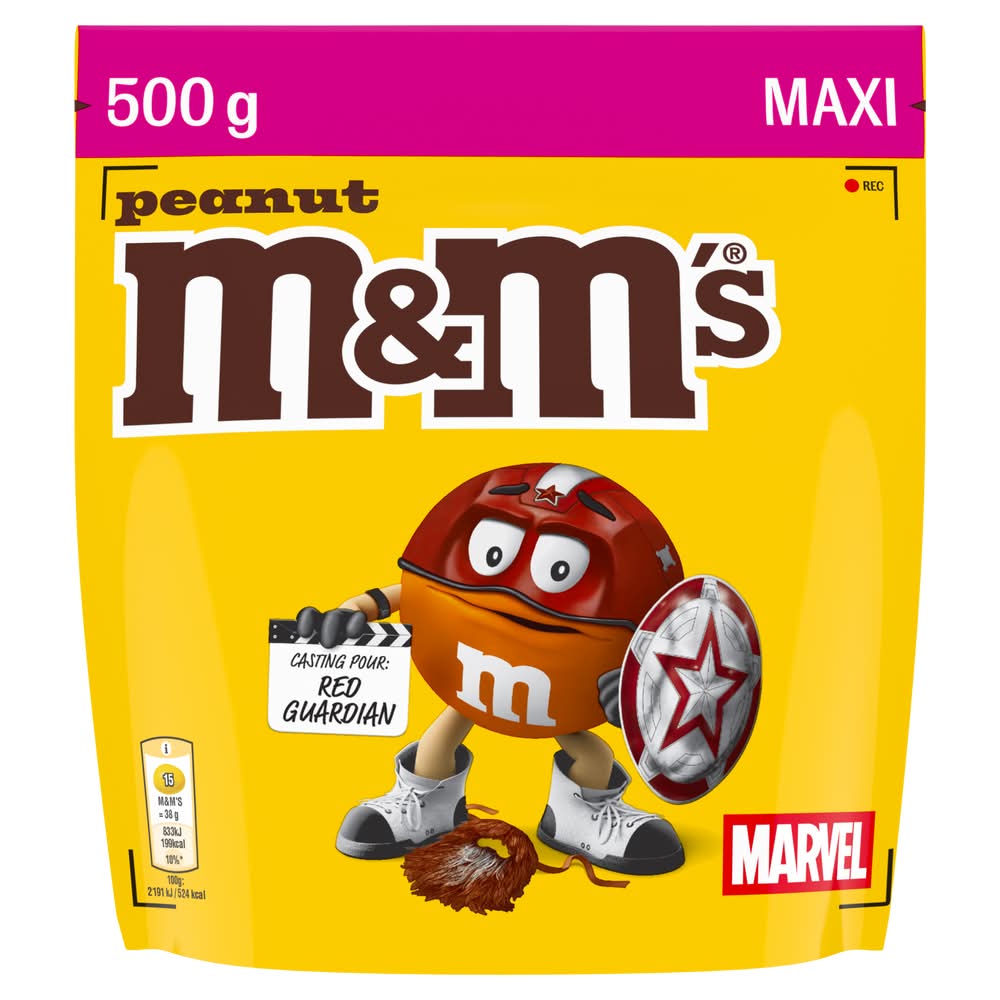 M&M's - Bonbons chocolats lait cacahuète (500g)