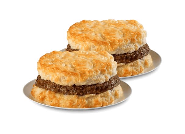 2 Sausage Biscuits