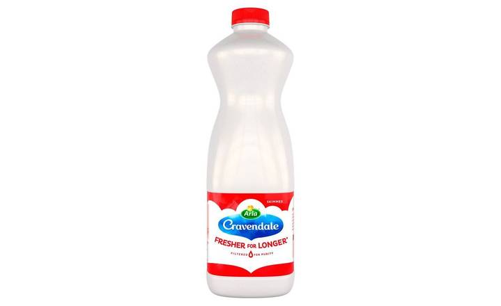 Cravendale Filtered Fresh Skimmed Milk 1 litre (402340) 