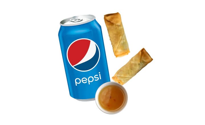 Enhance your meal with Combo - 1 Can Drink & 2 Spring Rolls