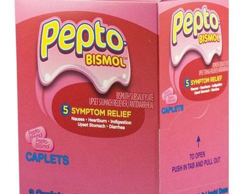 PEPTO  BISMOL 4 CAPLETS PK