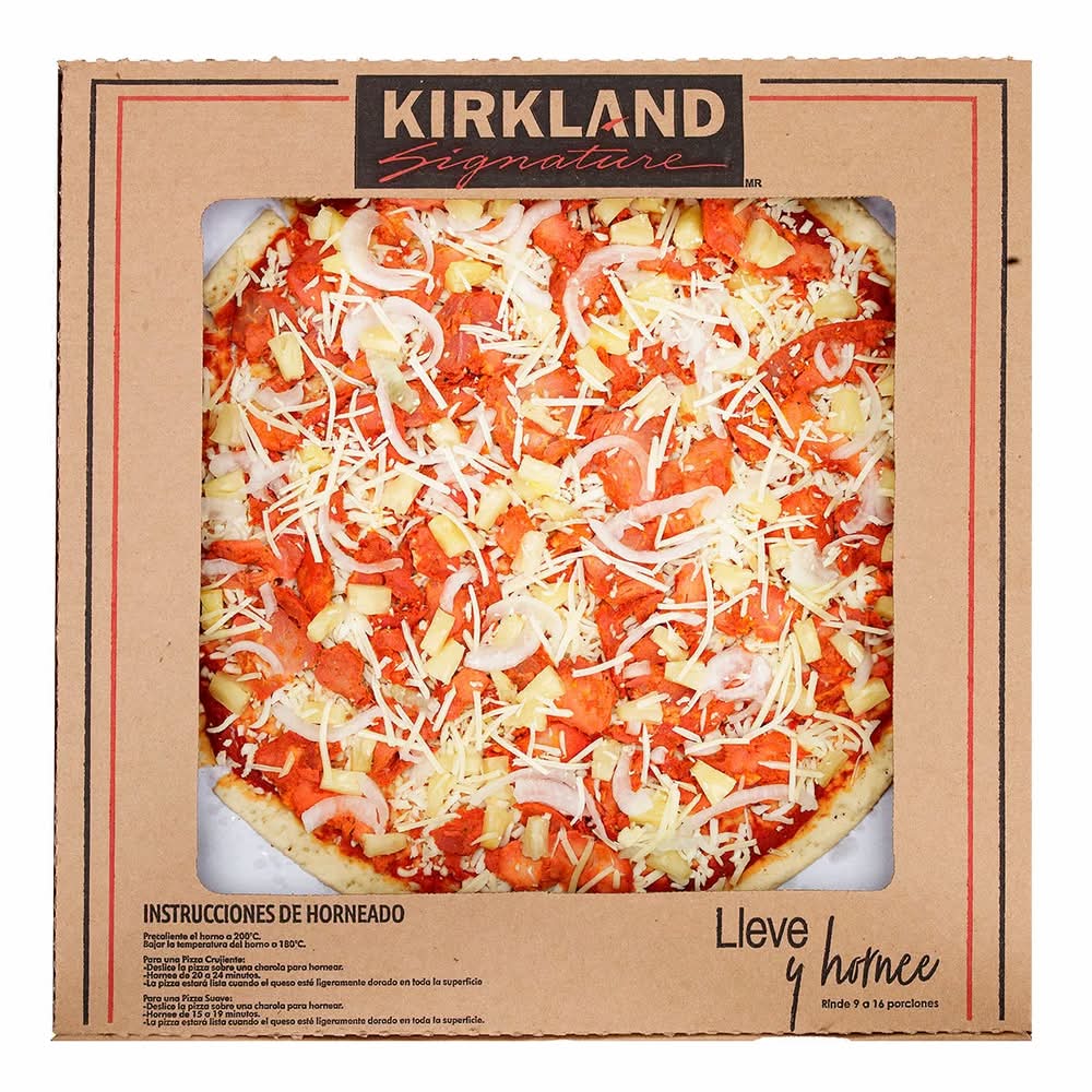 Kirkland Signature · Pizza delgada al pastor, 16"