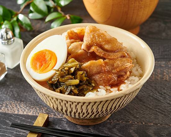 ミニ豚しゃぶ丼 Mini Pork Slices Rice Bowl