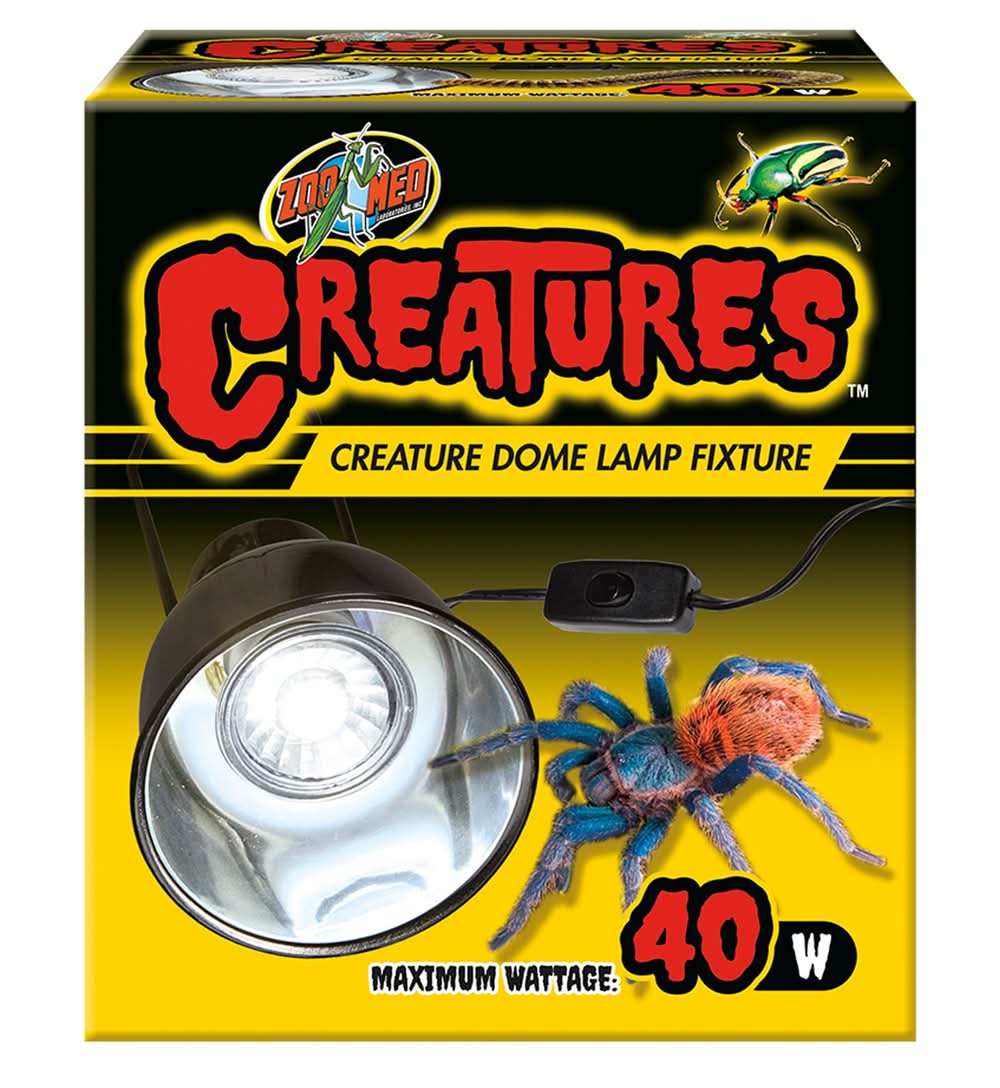 Zoo Med Creatures Dome Lamp Fixture (Size: 40W)