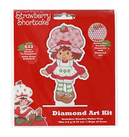 Licensed Diamond Art Kit Strawberry Shortcake