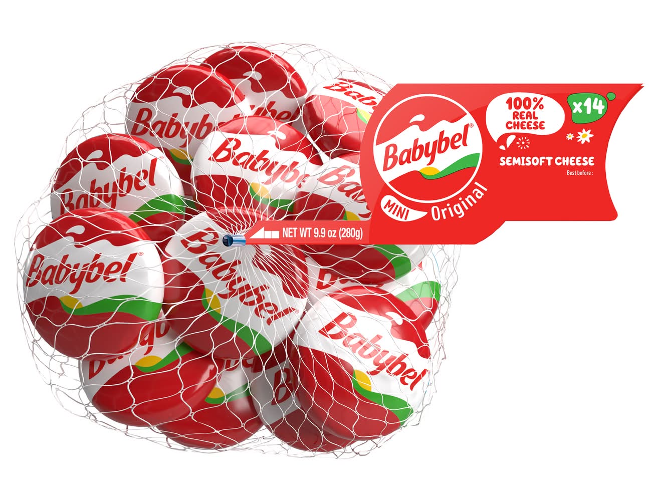 Babybel Mini Semisoft Cheese, Original (9.9 oz, 14 ct)