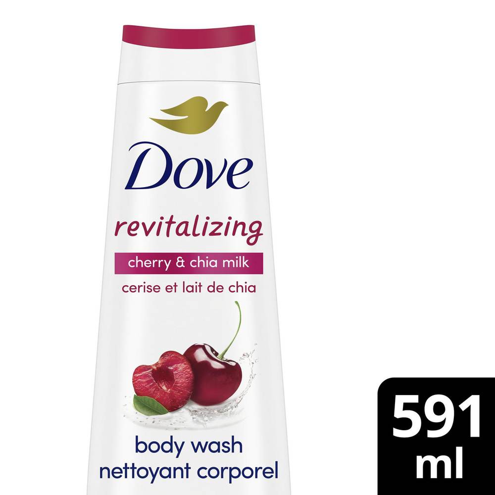 Dove Body Wash Revitalizing Cherry & Chia Milk