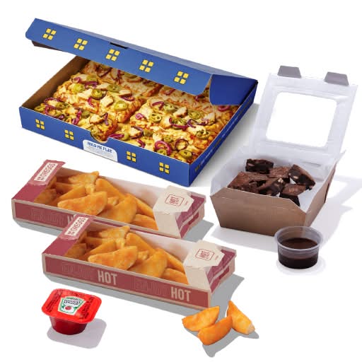 6 Slice Pizza Meal Deal Bundle