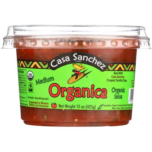 Casa Sanchez Medium Organica Salsa