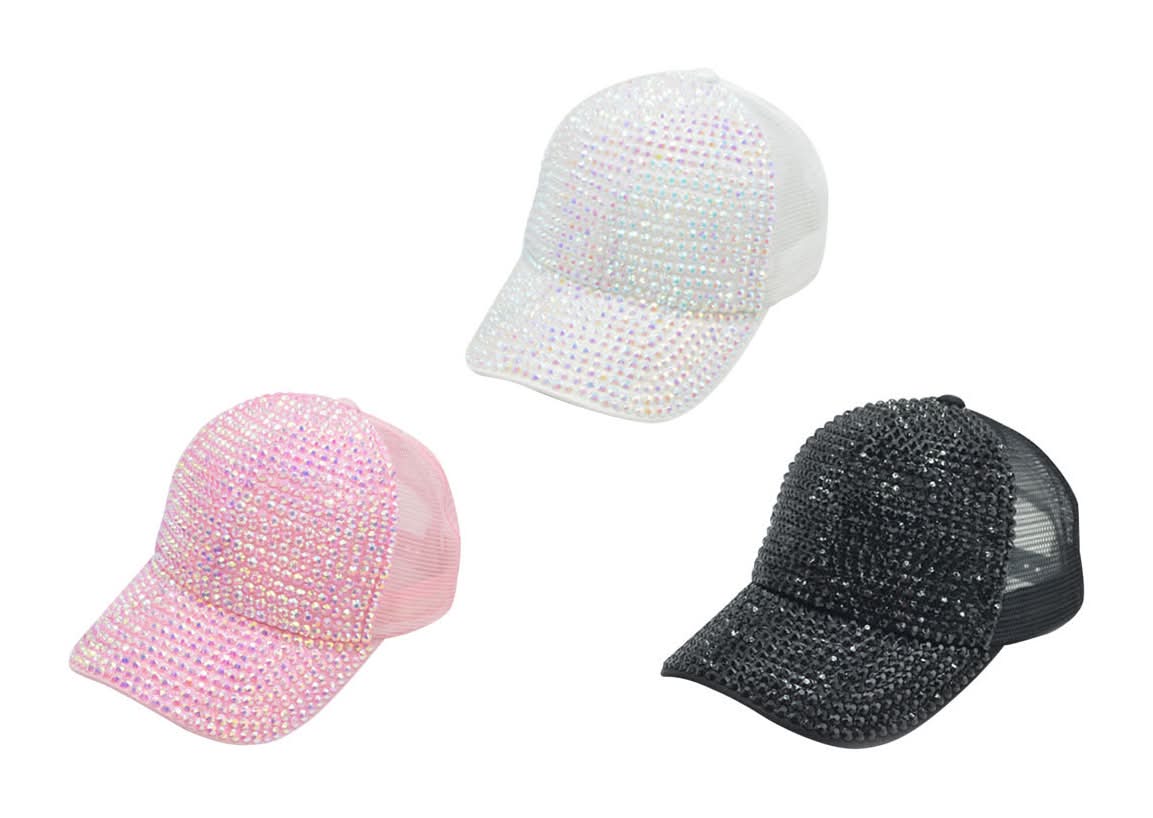 Fall Chunky Bling Tucker Cap Assorted