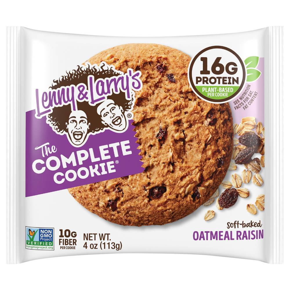 Lenny & Larry's Plant-Based Oatmeal Raisin the Complete Cookie (4 oz)