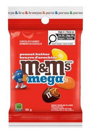 M&M's Mega Chocolate Peanut Butter (95 g)