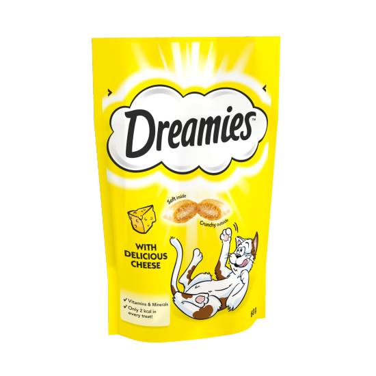Dreamies Pride Cat Treat Biscuits With Cheese 60g