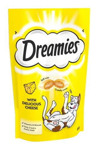 Dreamies Cat Treat Biscuits With Cheese (60g)