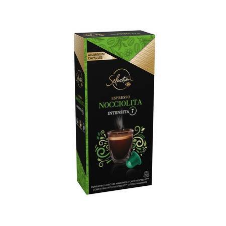 Carrefour Sélection - Espresso intensité 7 (52 g) (nocciolita)