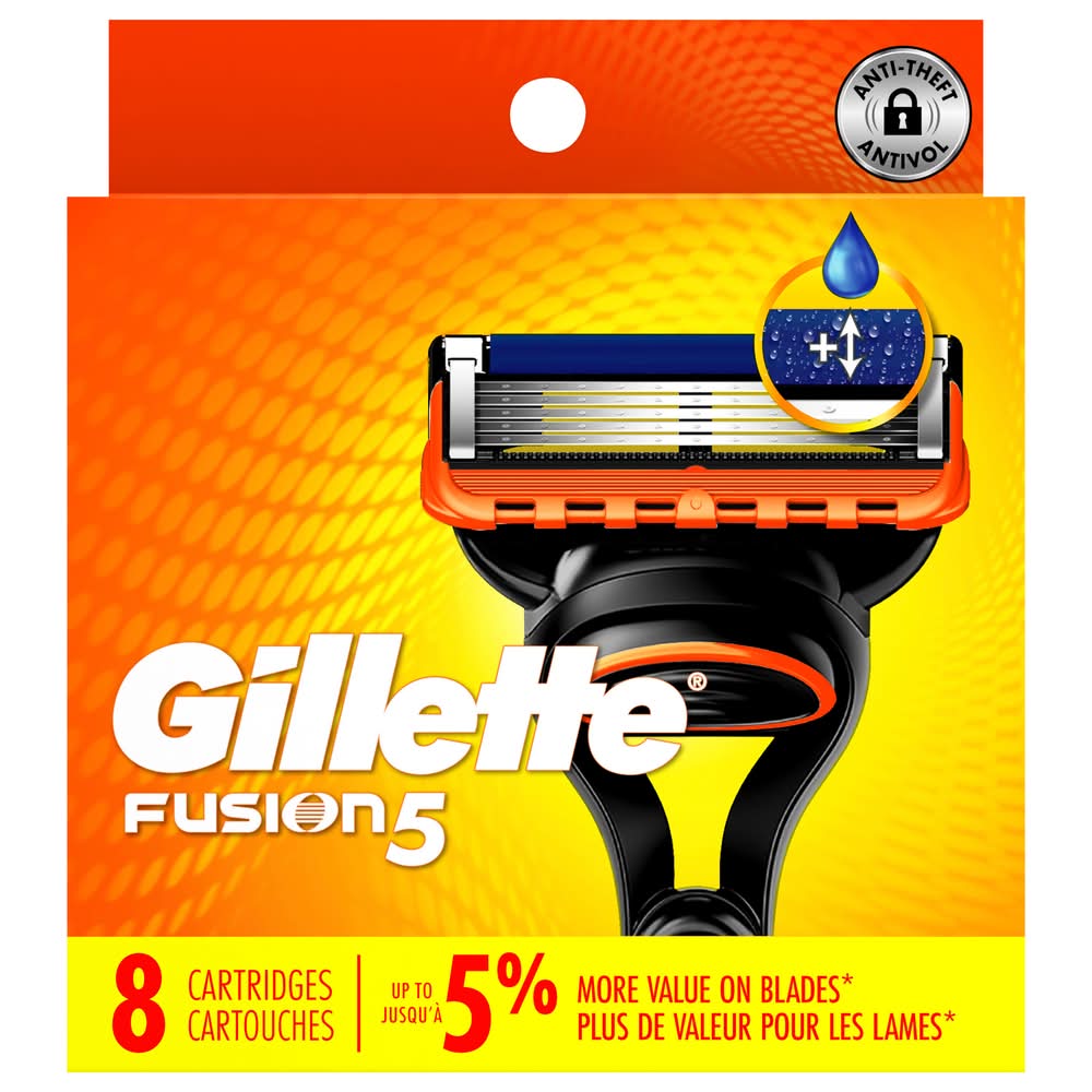 Gillette Blade Cartridges (1.1 oz, 8 ct)