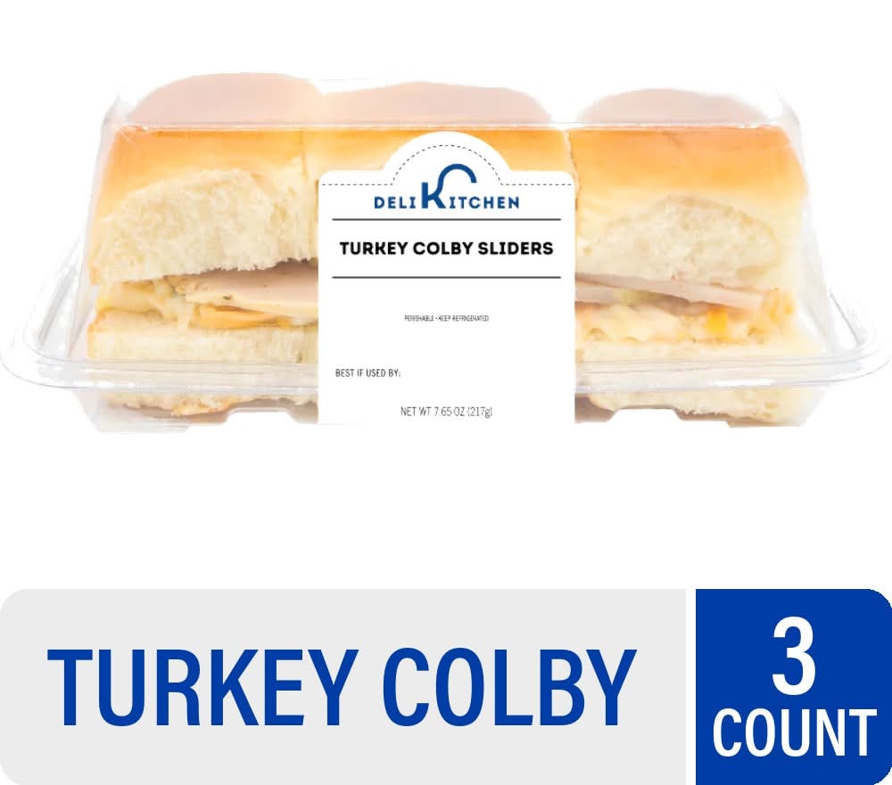 Deli Kitchen Turkey Colby Sliders