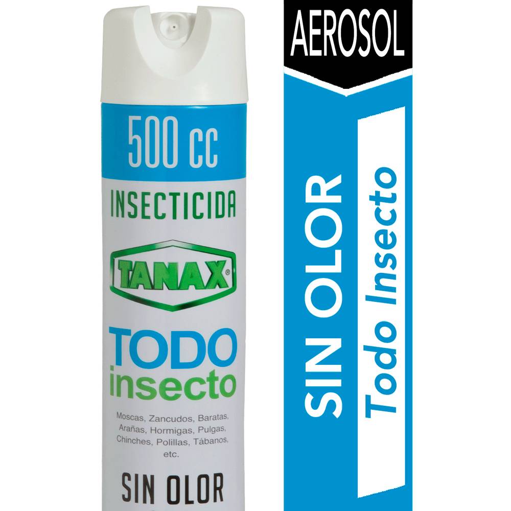 Tanax insecticida todo insecto sin olor spray (500 cc)